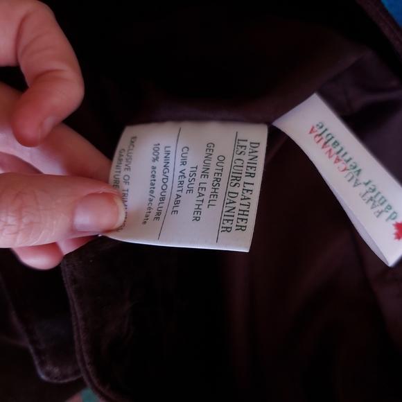 Vintage Danier Suede/Leather Pants - Picture 3 of 8